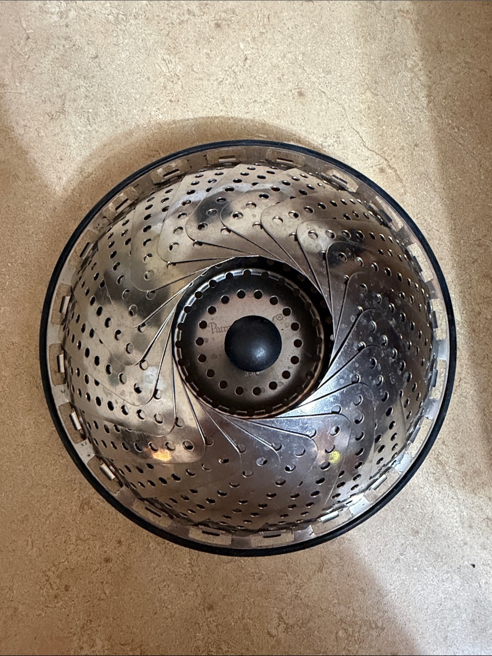 Pampered Chef Collapsible Stainless Steel Strainer
